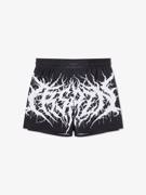 MANTO hybrid fightshorts treasure zone - BLACK